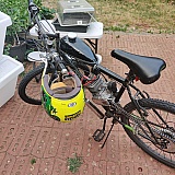 This is the bike I put the engine on. Runs great, and I've had no issues so far.