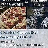 Hardest choices ever personality test