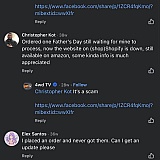 Proof carcan has been scamming people for months.