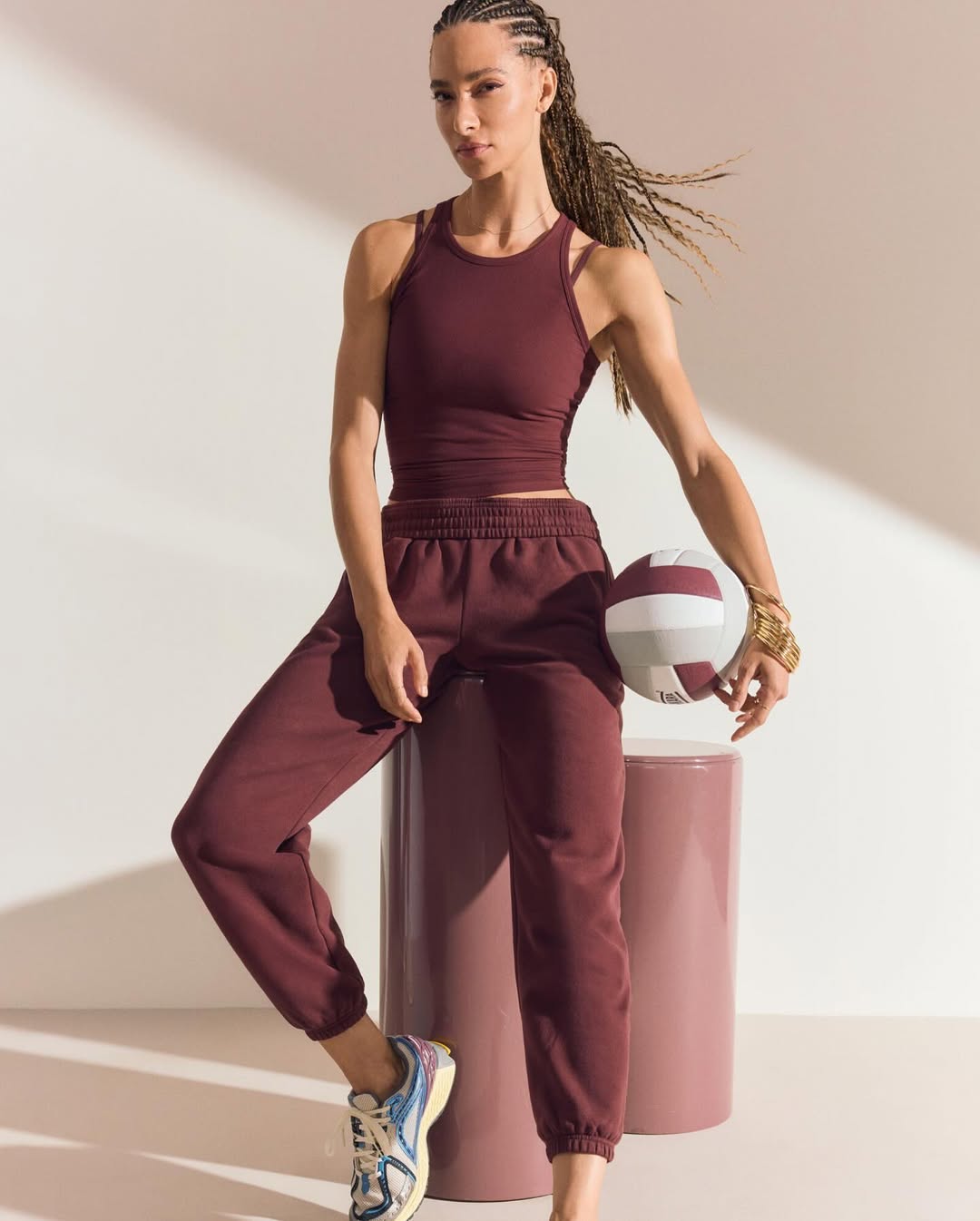 Merchandise from Athleta clothing line