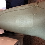 This is a Joker playing card that you can see detail of on my thigh. Didn’t have to stretch the fabric to make this happen. Nothing is kept secret inside these leggings. These are officially unwearable in public