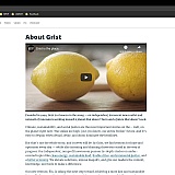 The about page for grist.org.