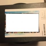 I would not expect a crooked label ever, but when a product costs as much as this, it really is unacceptable. The white block is just to cover my pictures and not part of the label!