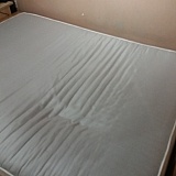 Update: I took this mattress apart after going to the furniture ombudsman and being fobbed off. On inspection a lot of the "springs" were sideways and had been glued in with a hotgun, meaning some of them were never right to begin!