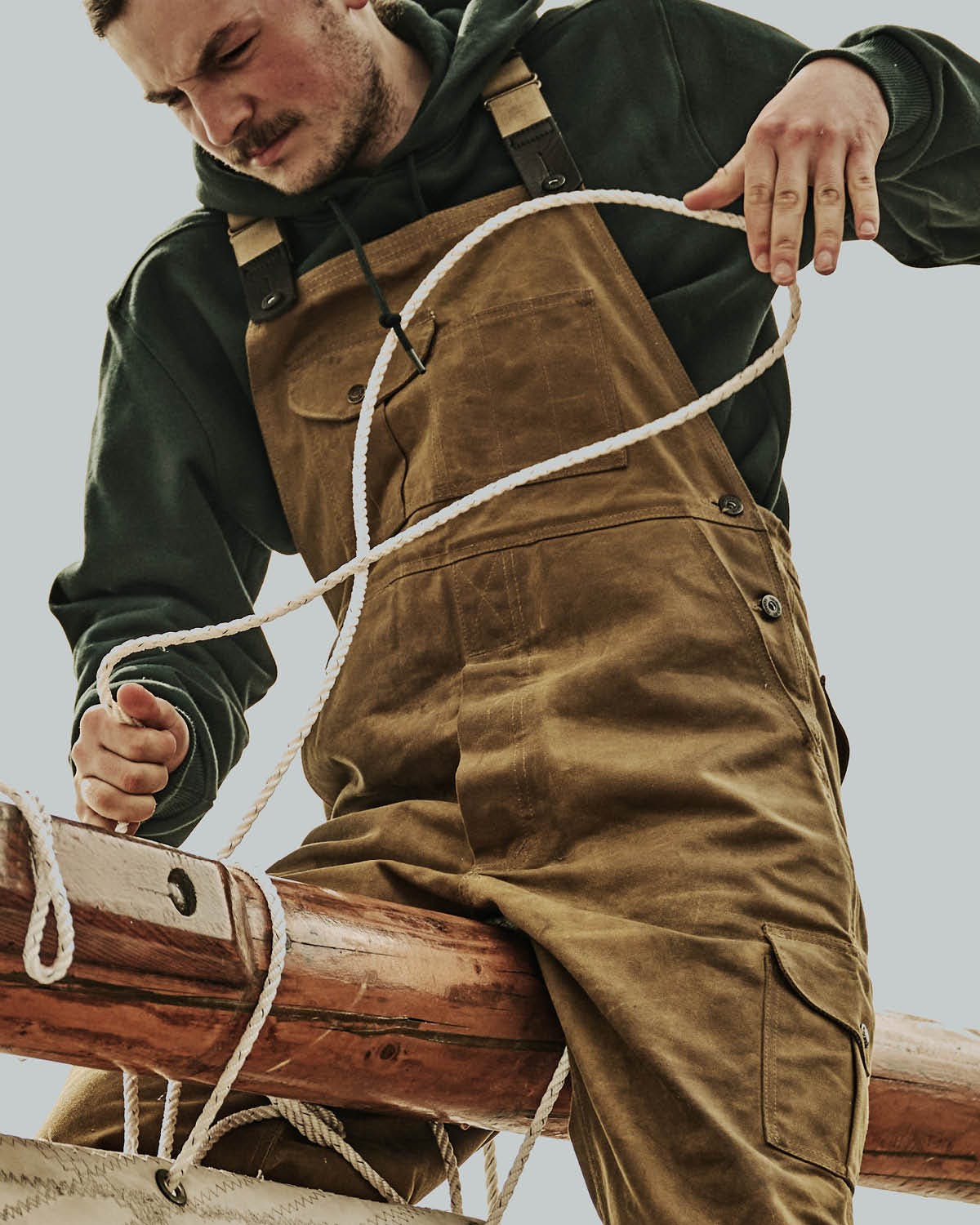 Merchandise from Filson clothing line
