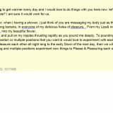 These are typical two of the plenty of similar letters what they wrote to the man who goes there.