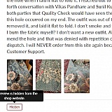 Lashkaara hides all bad reviews. I gave them a 1 star review and they automatically hid it from their website.