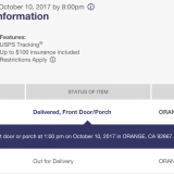 How could it be delivered if the delivery truck never came?