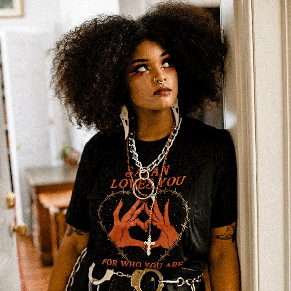 Merchandise from Wicked Clothes clothing line