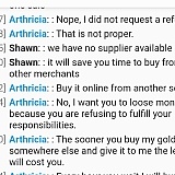 Three days after ordering - they couldn't buy for less so they canceled my order without permission.