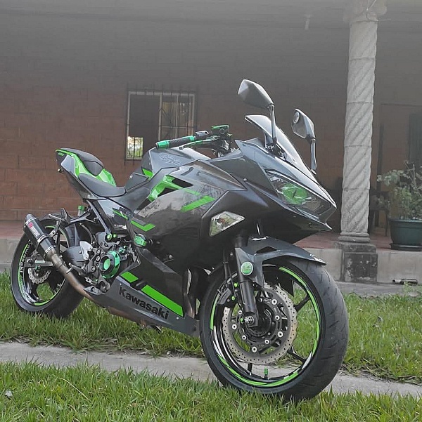 Saul H's bike