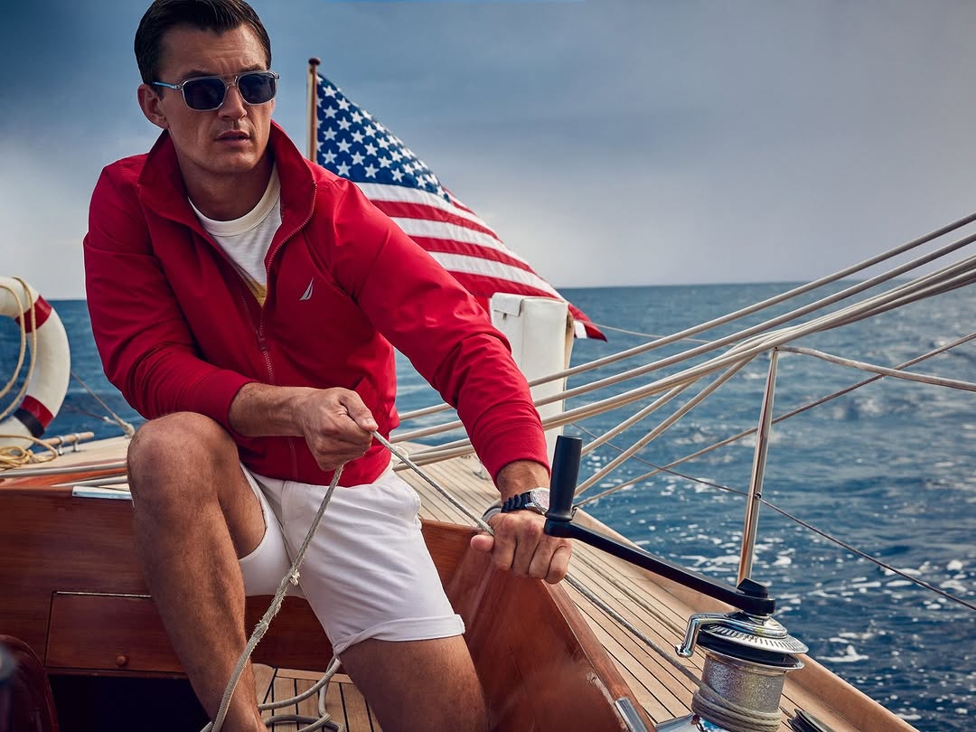 Merchandise from Nautica clothing line