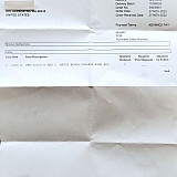 No "return policy" information included on shipping literature received upon receipt.