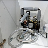 Kitchen sink pipes left unfinished