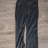 This was supposed to be yoga pants. Its some kind of shiny polyester and looks nothing like in the picture.