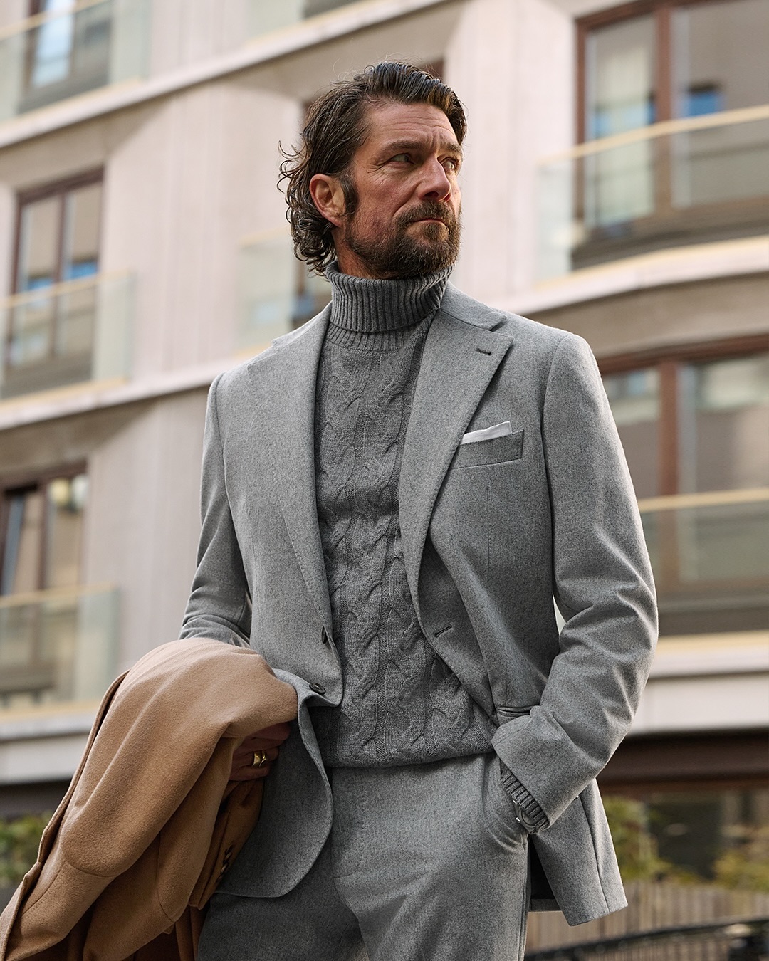 Merchandise from Proper Cloth clothing line