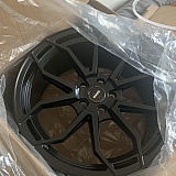 One wheel, waiting for the rest.