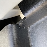 Huge rear bumper gaps and poor build quality. Poor weld work too.