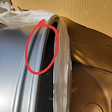 HARD TO SEE BUT HERE IS THE TOUCH UP PAINT