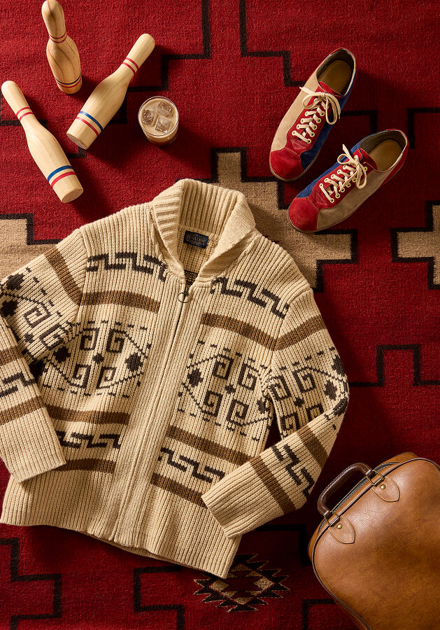 Merchandise from Pendleton clothing line