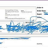 The ship-to address is in Austin, TX