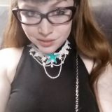 Headband, necklace, and top from Aliexpress