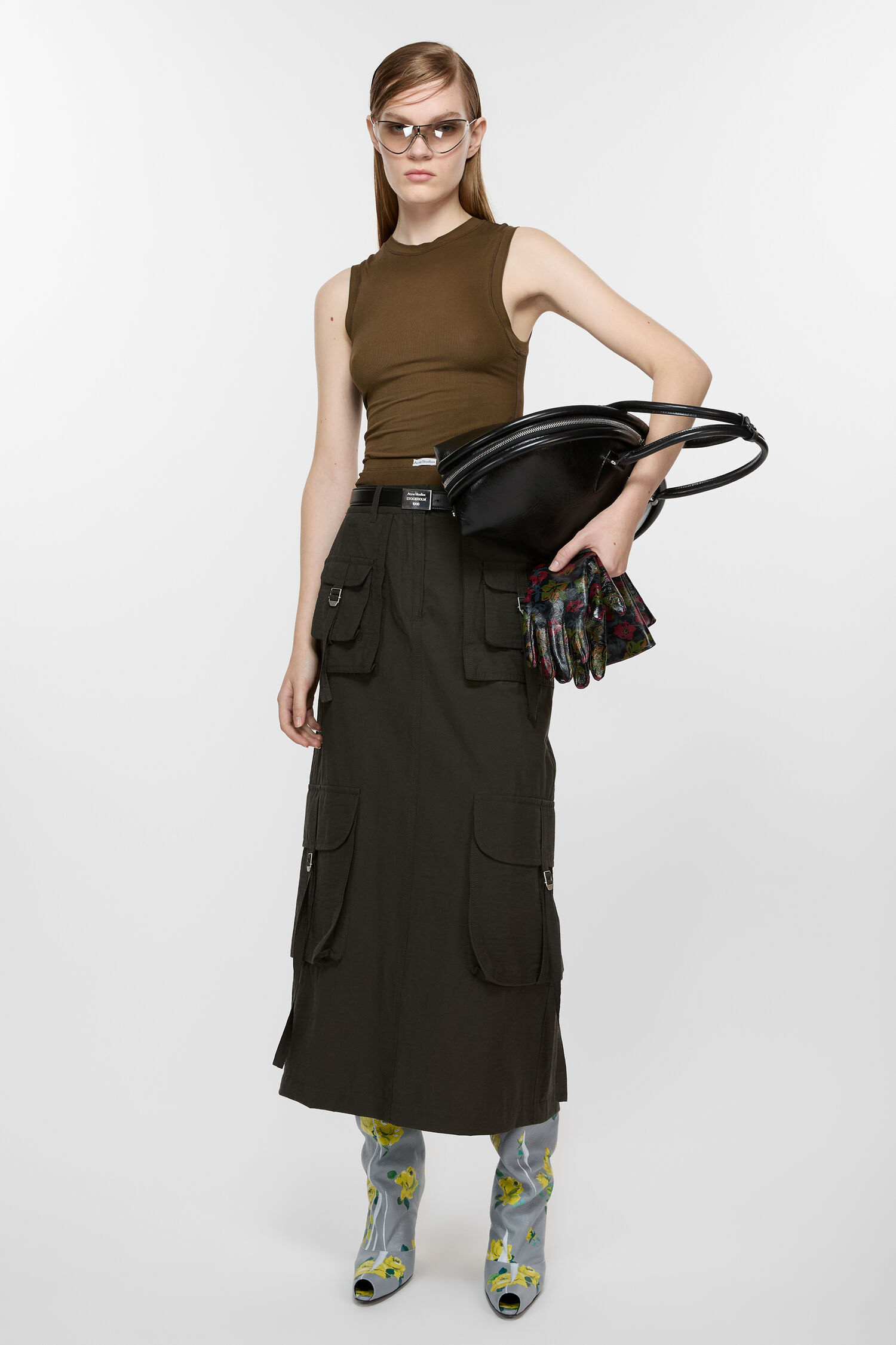 Merchandise from Acne clothing line