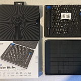 Original Packaging:
IFixit Manta Precision Bit Set

Two quality packaging cardboard sleeves (left)
A strong holding case that closes using magnets (right)