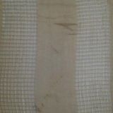 Oil and food stains on a brand new scarf.