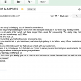 A company that asks you to change your review before even giving you the refund back? NO THANKS.