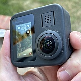 Small scratch on rear lens