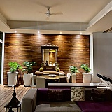 Patio off of the room.