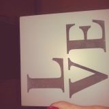 Was supposed to be a "Love Light Up Box"...