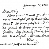 I have never had to send Pearl a thank you card. ALL her gifts were CHEAP (seriously, all of them)!