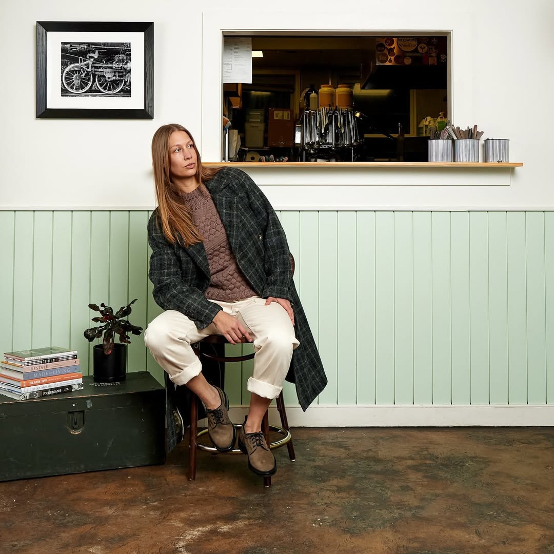 Merchandise from Division Road clothing line