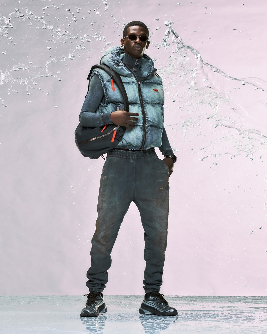 Merchandise from Diesel clothing line