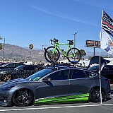 On display at a local car show.