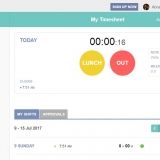 Clock in Clock out Software
