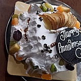 Cake Bakingo sent for my parent's Anniversary