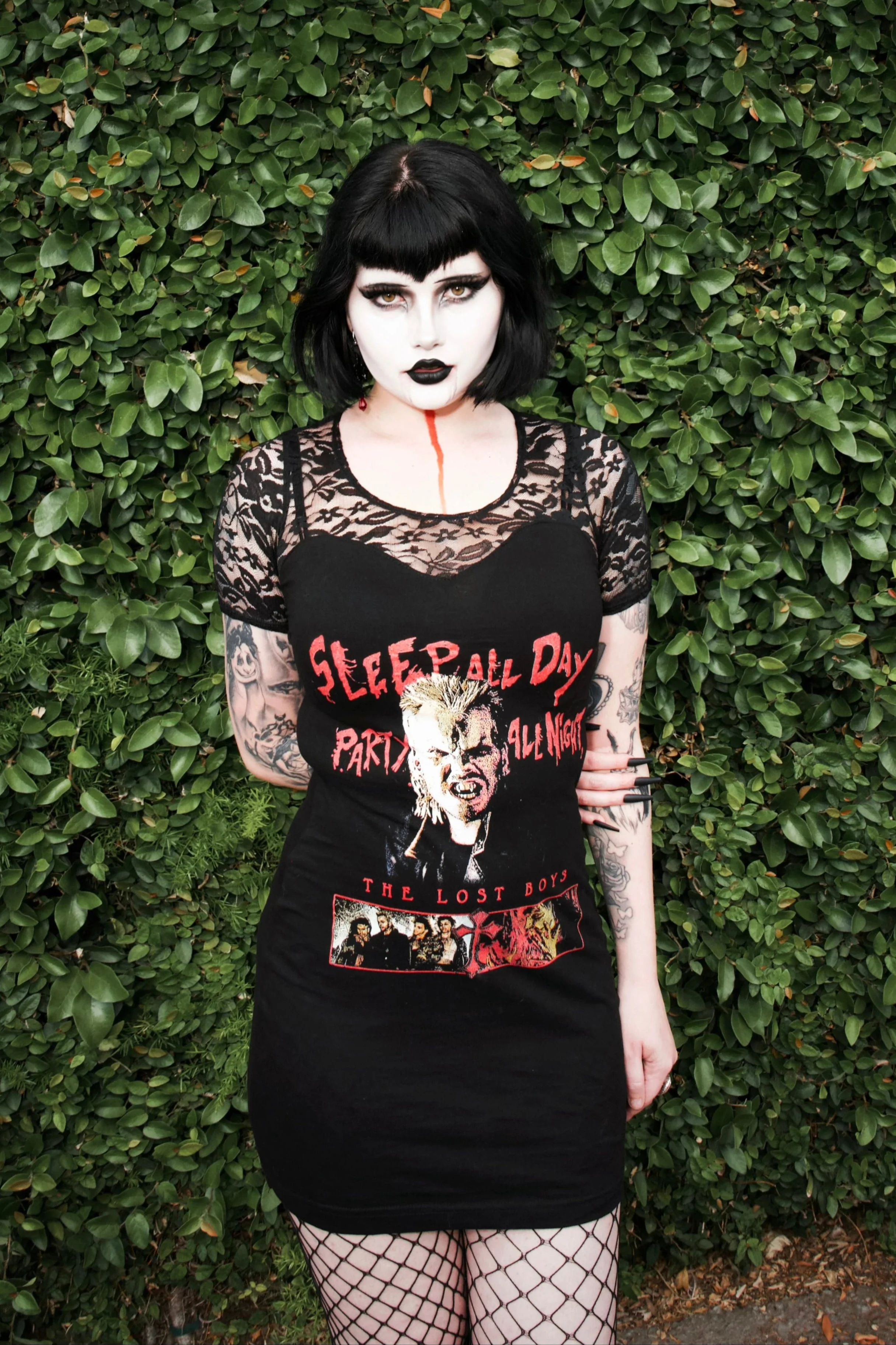 Merchandise from Vera's Eyecandy clothing line