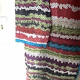 Rick rack sewn on to imitate crocheted trim. FAIL!