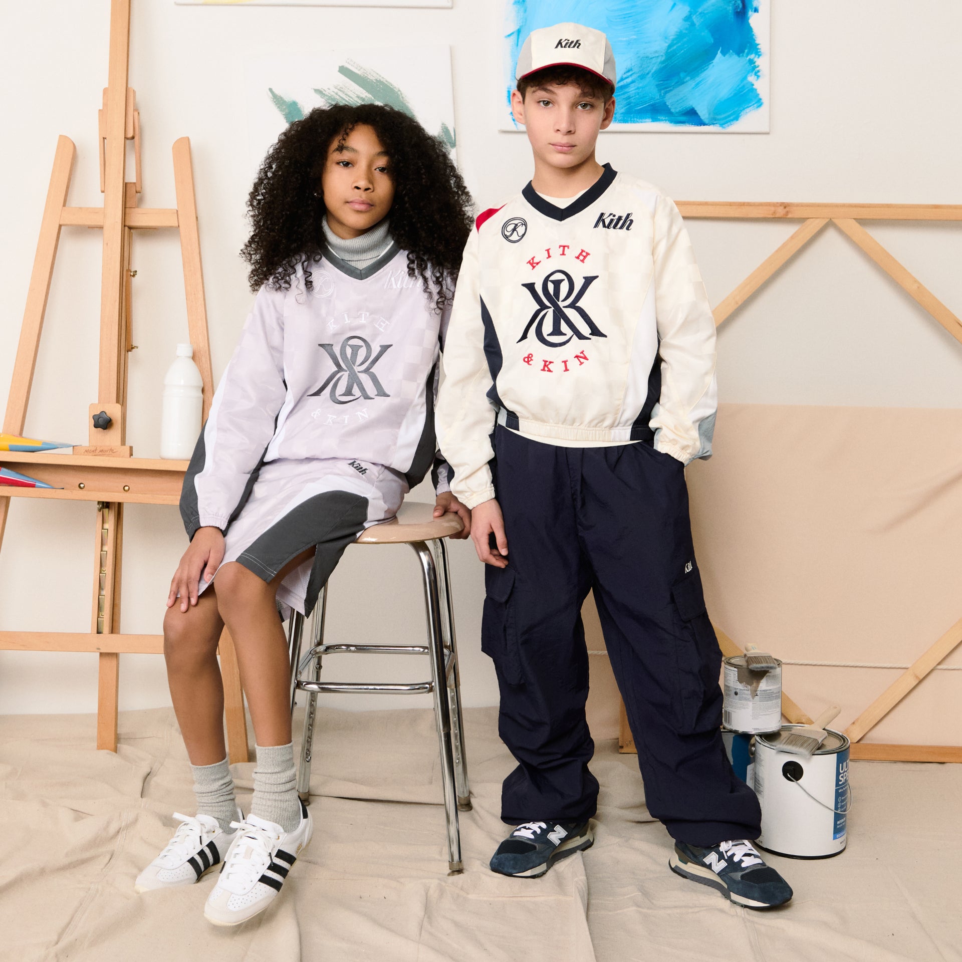 Merchandise from Kith clothing line