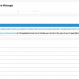 Profile pic and sample of therapy notes