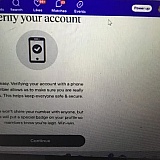 This is the screen I've had to look at every time I tried to log in.