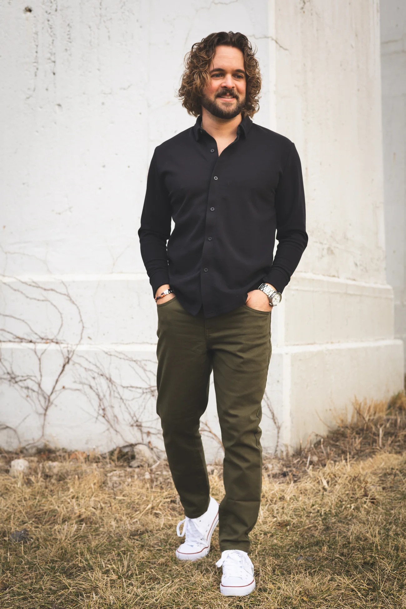 Merchandise from Under 5'10" clothing line