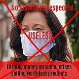Vistaprint is using UGLY WAYS and taking advantage of health crises! Face masks made in China, You pay 3 times more for what it costs. And it serves NOTHING - NO PROTECTION, NO USE!