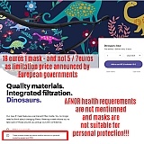 Vistaprint is using UGLY WAYS and taking advantage of health crises! Face masks made in China, You pay 3 times more for what it costs. And it serves NOTHING - NO PROTECTION, NO USE!
