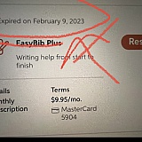 In order to remove credit card, they will cancel the very service THEY took your money for. If they take your money shouldnt the service end after the paid thru period? Or issue a refund?