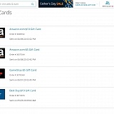 The rewards I earned, I have a $5 Gamestop Gift card on the way too!