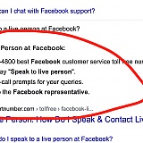 The old facebook customer service that will hang up on your now. :)